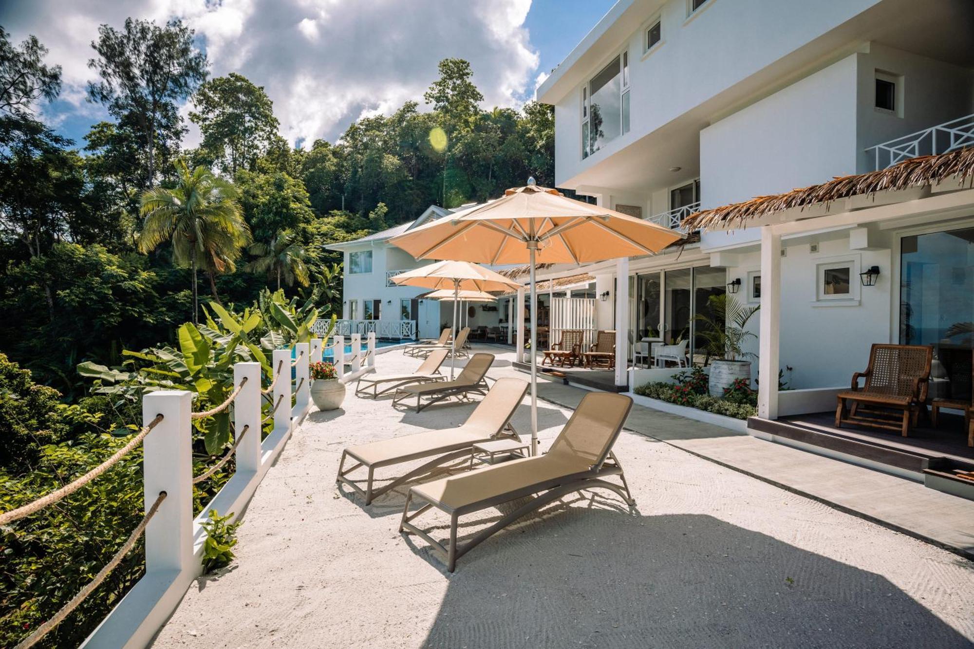 The Bay Seychelles Boutique Hotel And Apartments Anse a La Mouche Eksteriør billede